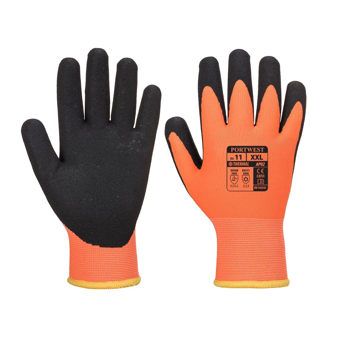 Guanto Thermo Pro arancione